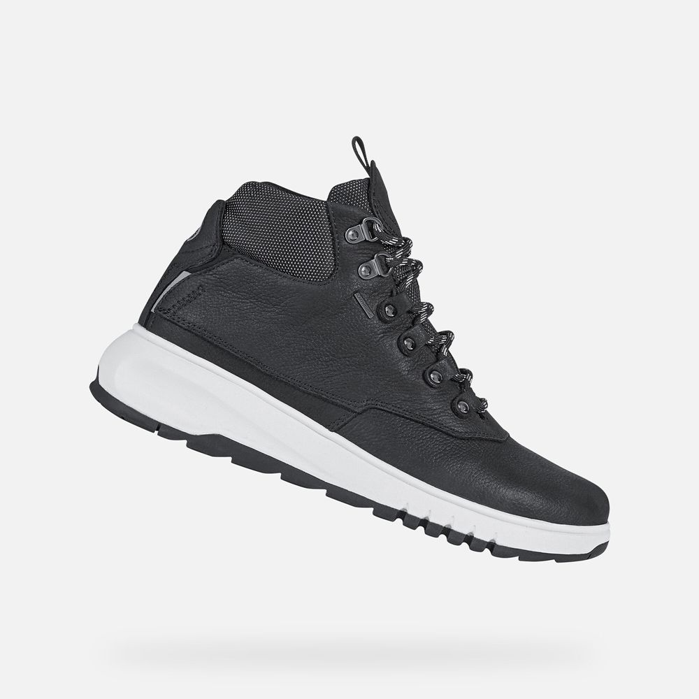 Geox Bayan Ankle Bot Siyah - Aerantis 4X4 Abx - ZUC-865219